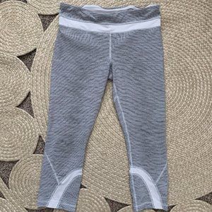 Lululemon Striped Capri Size 8